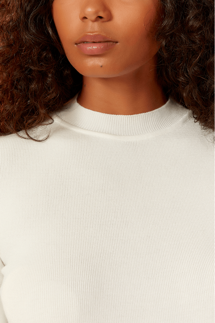 Blusa Segunda Pele Tricot Nuvem