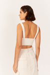 Top Corset Cotelê