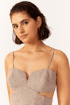 Top Corset Xadrez Alfaiataria