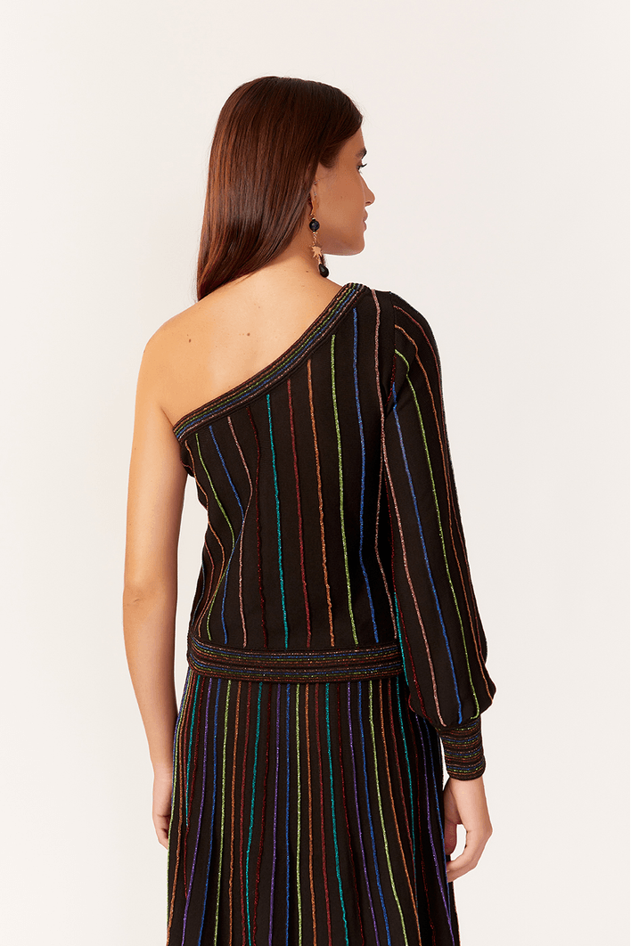 Blusa Tricot Listra Universo