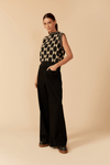 Blusa Tricot Geométrica