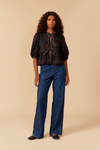 Blusa Amarrações Bordada