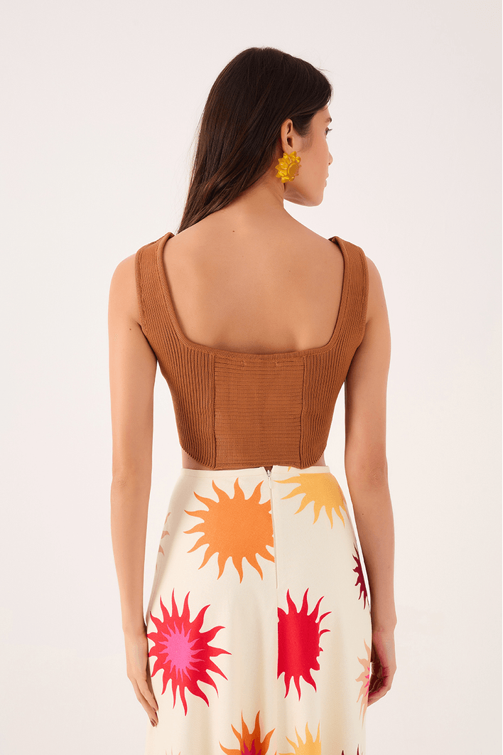 Top Tricot Recortes