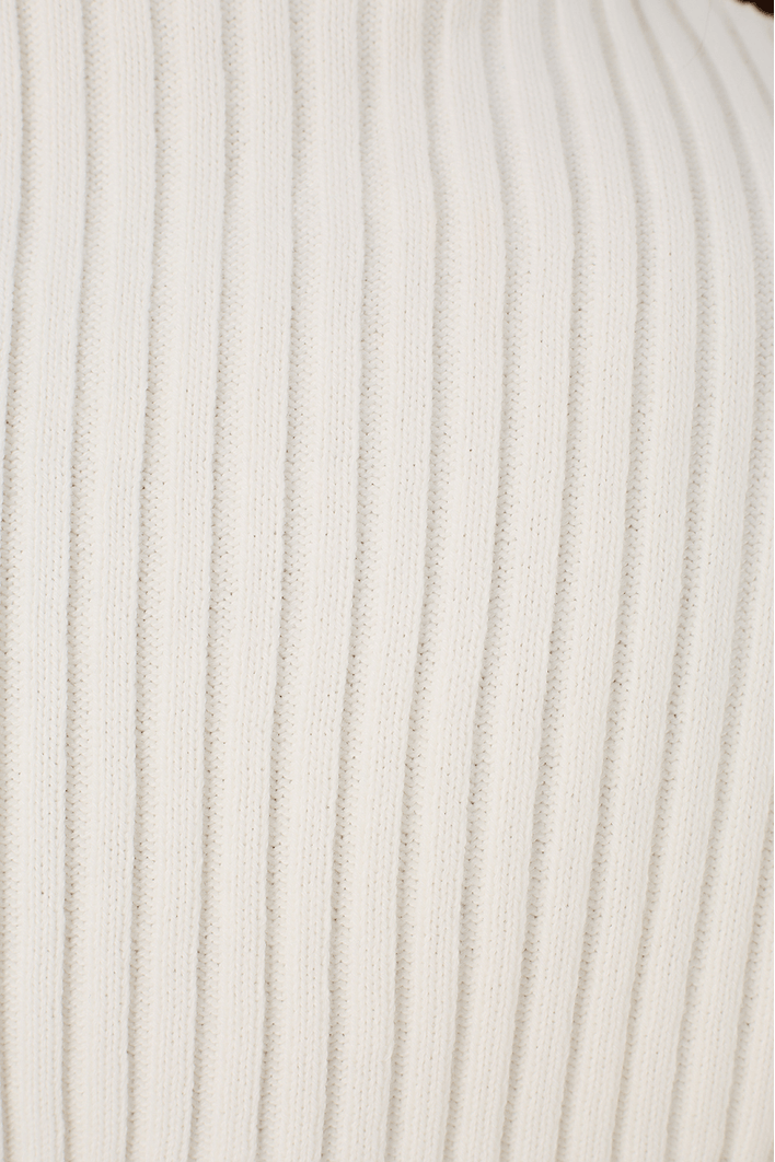 Blusa Tricot Gola Alta