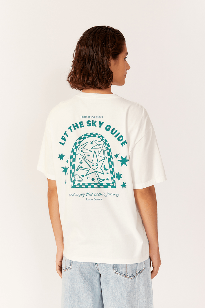 T-shirt Silk Cosmic Journey