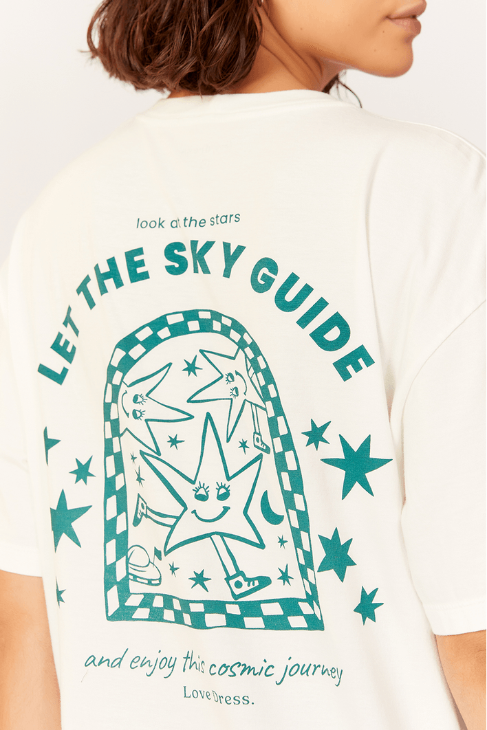 T-shirt Silk Cosmic Journey