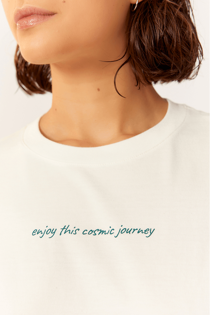 T-shirt Silk Cosmic Journey