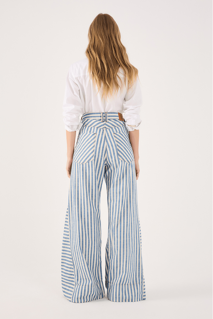 Calça Sarja Listra Denim