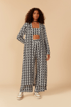 Calça Cropped Estampa Alquimia