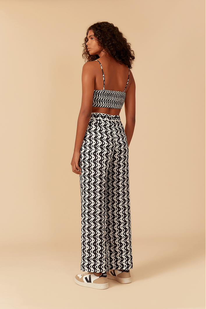 Calça Cropped Estampa Alquimia