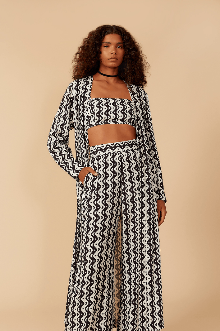 Calça Cropped Estampa Alquimia