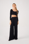 Calça Pantalona Crepe