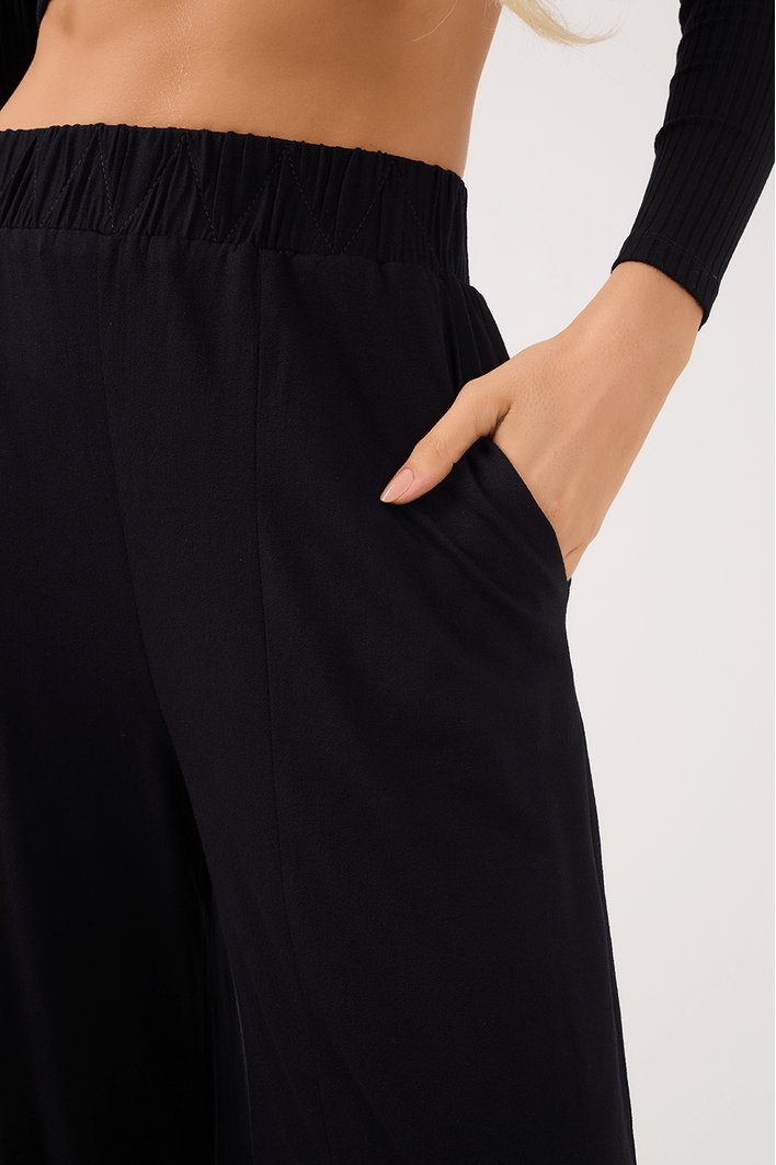 Calça Pantalona Crepe