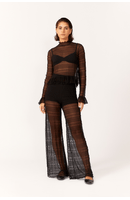 Calça Flare Tule Frufru