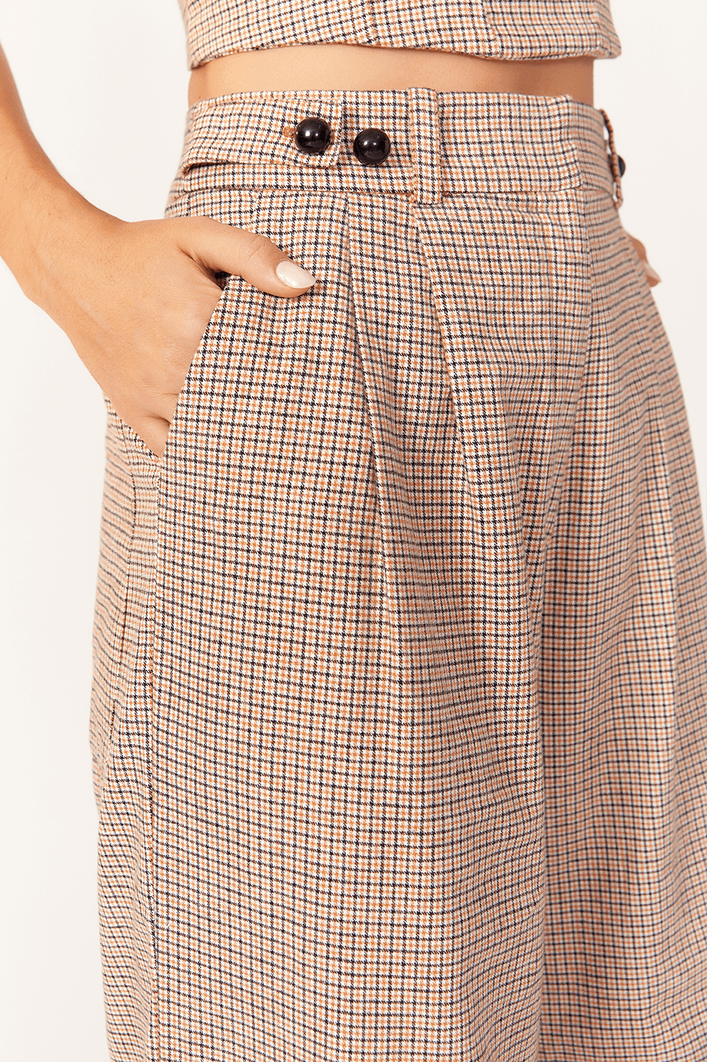 Calça Alfaiataria Xadrez