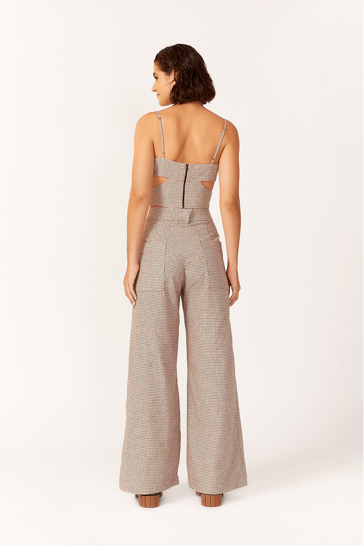 Calça Alfaiataria Xadrez