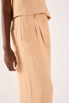 Calça Pantalona Pregas Frente
