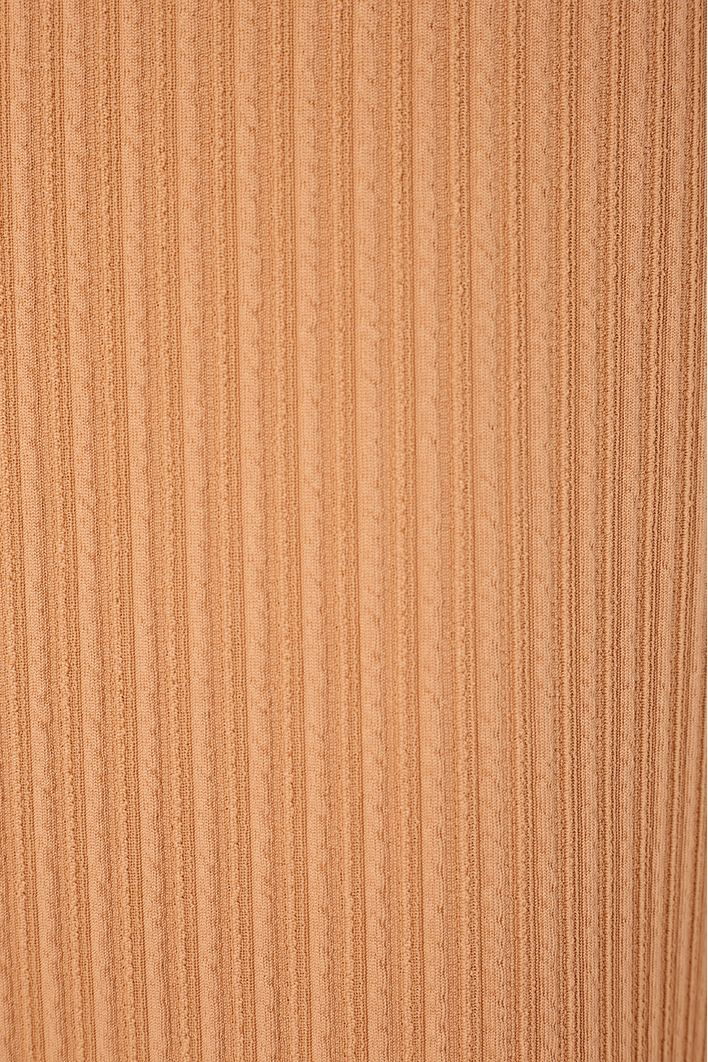 Calça Ampla Malha Textura