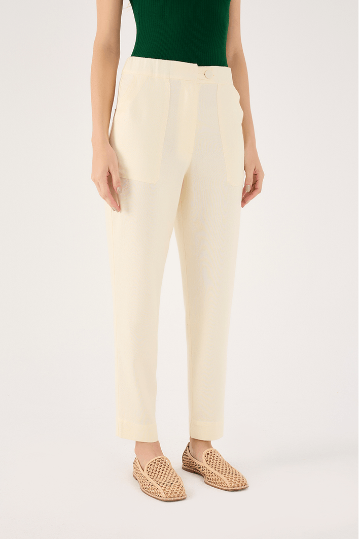 Calça Linho Cós Elástico