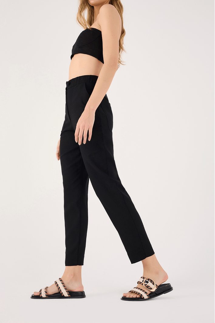 Calça Linho Cós Elástico