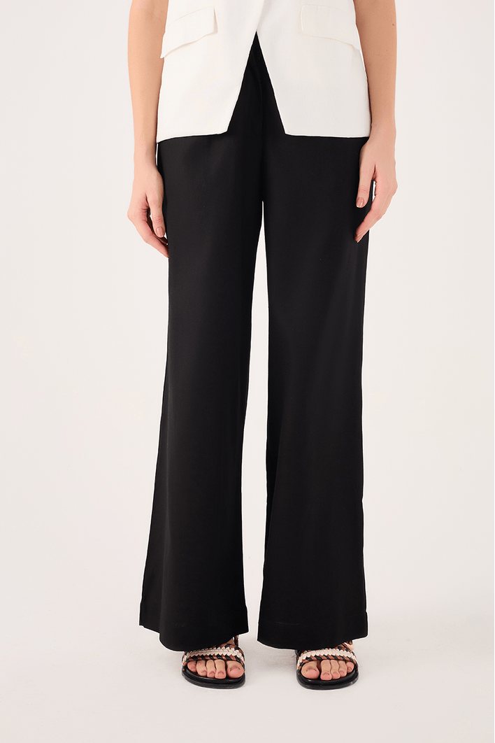 Calça Linho Pregas