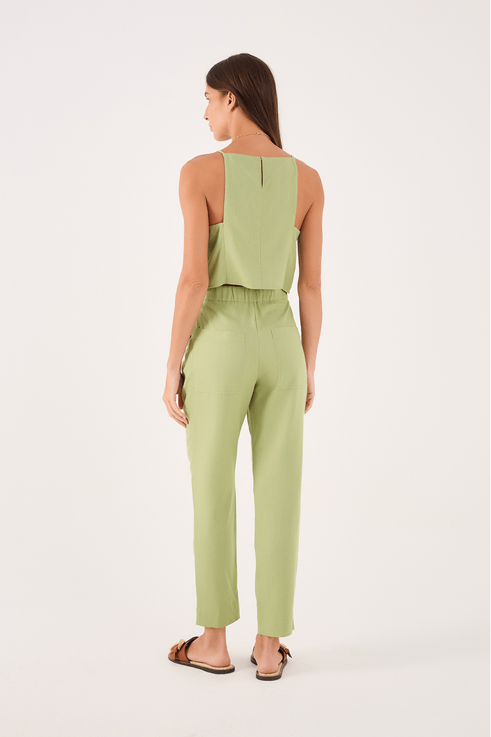 Calça Linho Cós Elástico