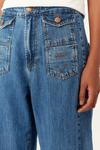 Calça Jeans Bolsos