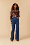 Calça Jeans Cós Desfiado