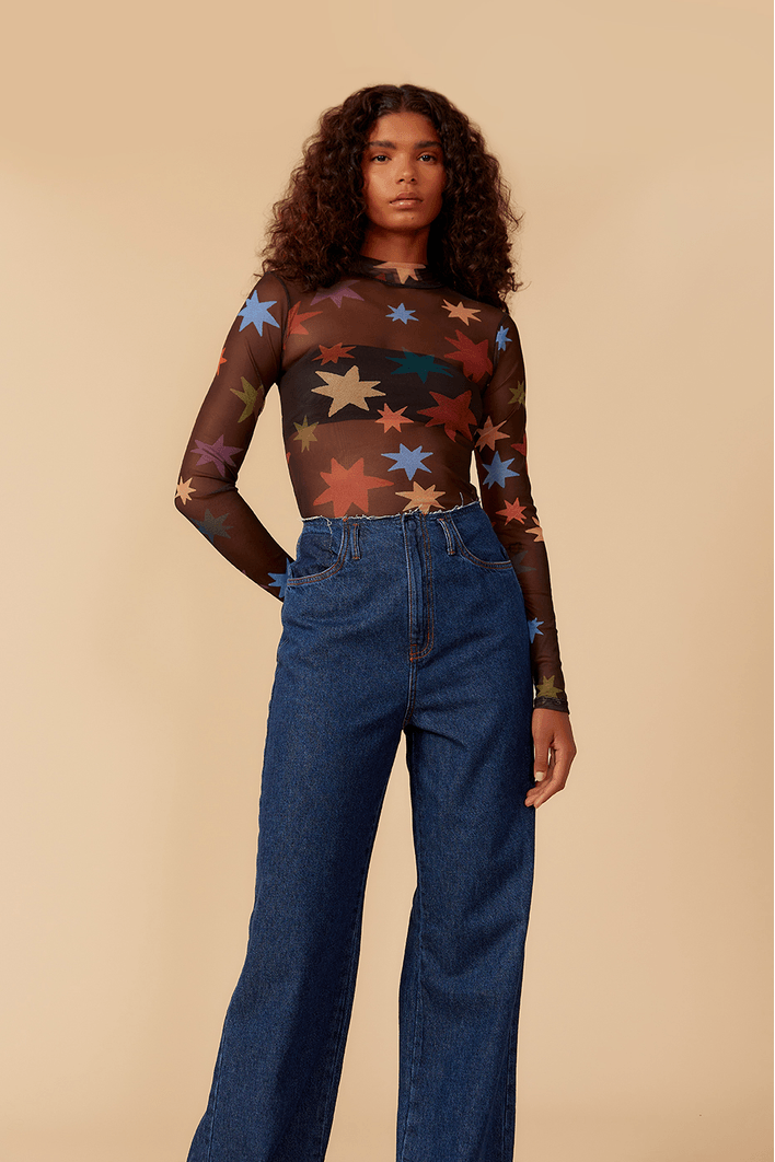 Calça Jeans Cós Desfiado
