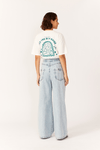 Calça Jeans Pala Virada