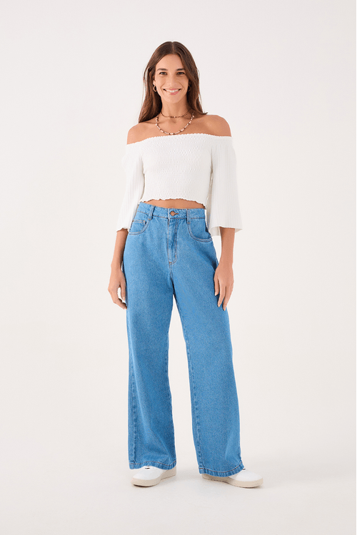 Calça Jeans Basic Média