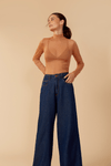 Calça Jeans Dark Pespontos