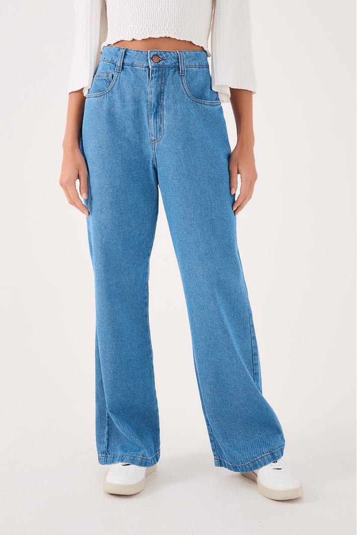 Calça Jeans Basic Média