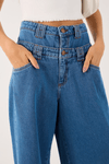 Calça Jeans Cós Duplo