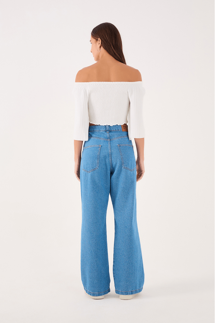 Calça Jeans Basic Média