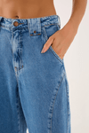Calça Jeans Detalhe Fenda