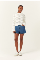 Short Jeans Detalhe Lateral