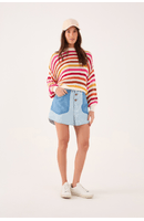 Saia Jeans Detalhe Reserva