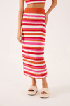 Saia Midi Tricot Listrada