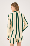 Blazer Linho Estampa Costa