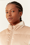 Casaco Puffer Gola Alta