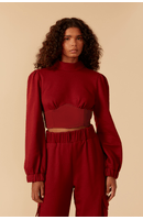 Casaco Corselet Moletom