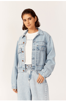 Jaqueta Jeans Bolsos