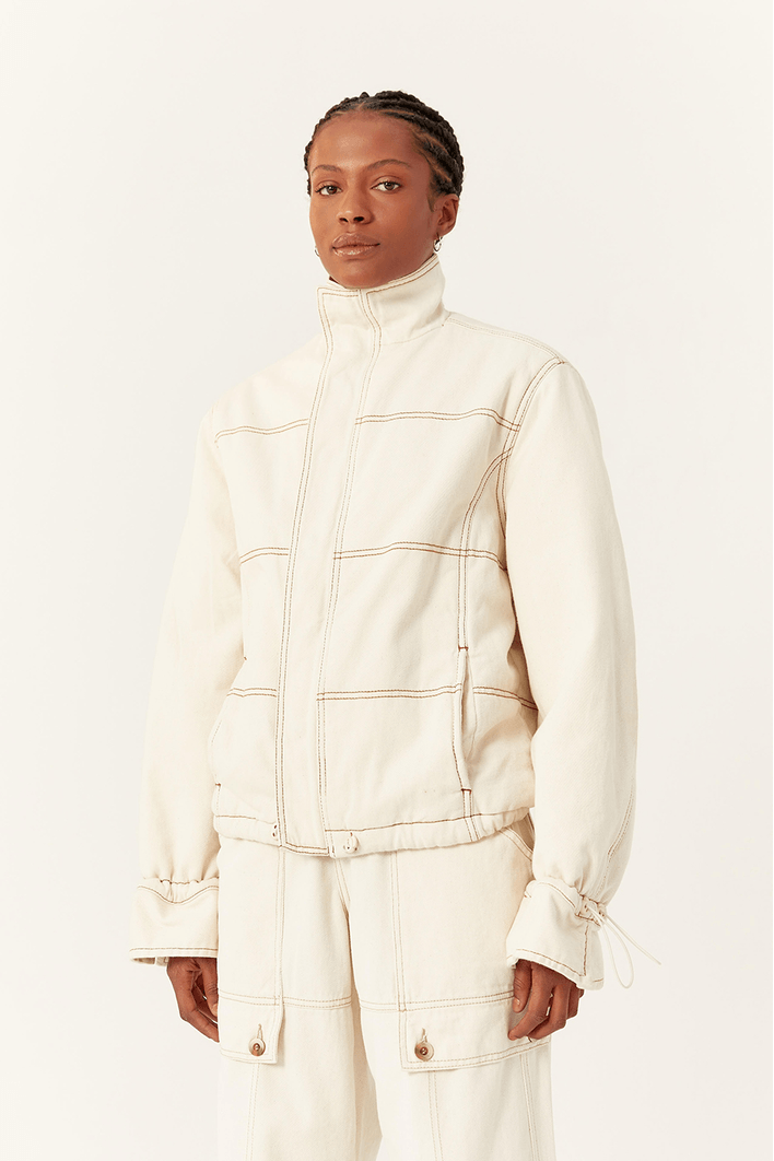 Jaqueta Sarja Puffer