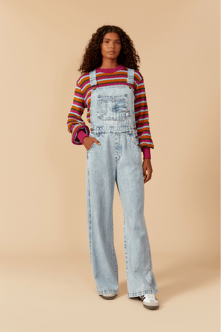 Jardineira Jeans Vintage