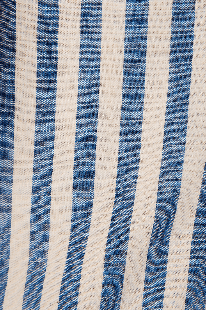 Jardineira Sarja Listra Denim