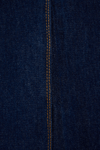 Jardineira Jeans Pregas Botões