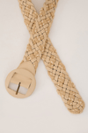 Cinto Tresset Palha Couro