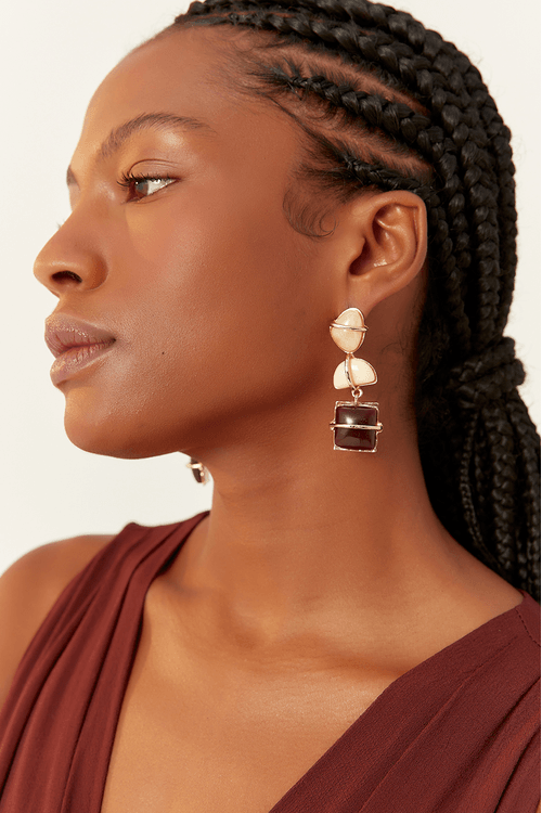 Brinco Mix Pedras Memórias