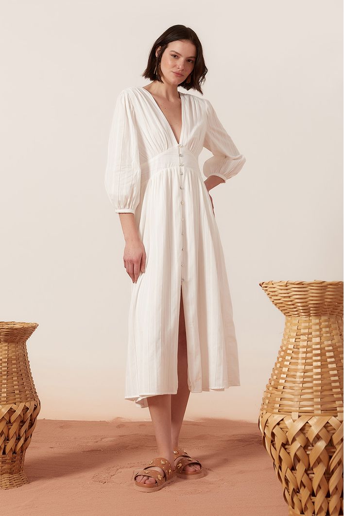 Vestido Midi Mangao
